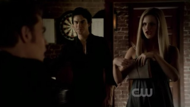 The Vampire Diaries 3x16 - Rebekah after reading Stefan's diary and mockery