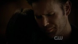 The Vampire Diaries 3x16 - Elena hugs Alaric as he gets home from prison