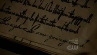 The Vampire Diaries 3x16 - Gilbert' family's journal