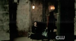 The Vampire Diaries S3x19 Alaric and Elena in cellar