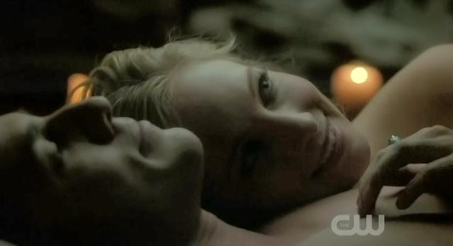 The Vampire Diaries S3x19 Caroline and Tyler Laying Down