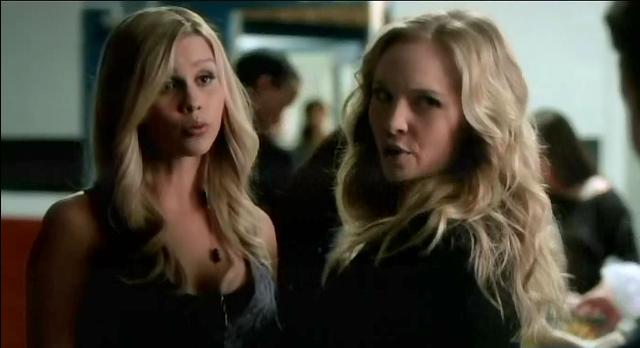 The Vampire Diaries S3x19 Caroline fighting with Rebekah