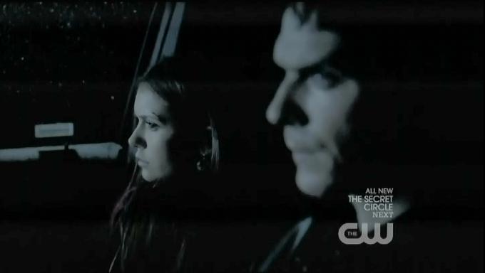 The Vampire Diaries S3x19 Elena and Damon on the way home