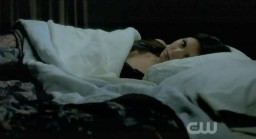 The Vampire Diaries S3x19 Elena peeking at Damon!