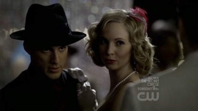 The Vampire Diarieis 3x20 - Klaus interrupts Tyler and Caroline dancing