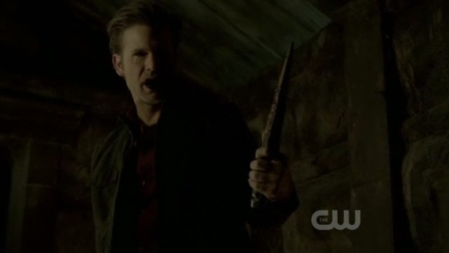 The Vampire Diaries 3x20 - Alaric, the ripper of original vampires is born