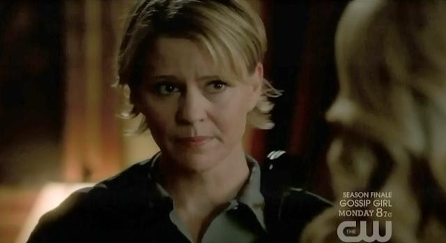 The Vampire Diaries S3x22 Sheriff liz telling Caroline to leave town