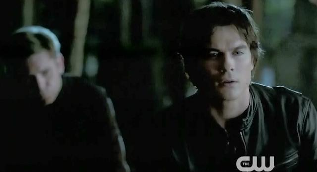 The Vampire Diaries S4 x 2 Damon talking to Alaric