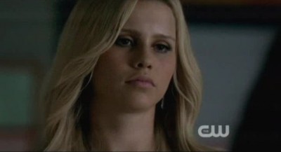 The Vampire Diaries S4x10 - Rebekah re-appears at Mystic Falls High School