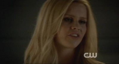 The Vampire Diaries S4x10 - Rebekah uses her power to hold them at the school library