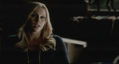 The Vampire Diaries S4x12 - Rebekah shares a few words with Stefan