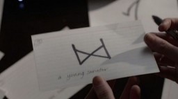 The Vampire Diaries S4-14 - Caroline trying to decipher the Sword's symbols