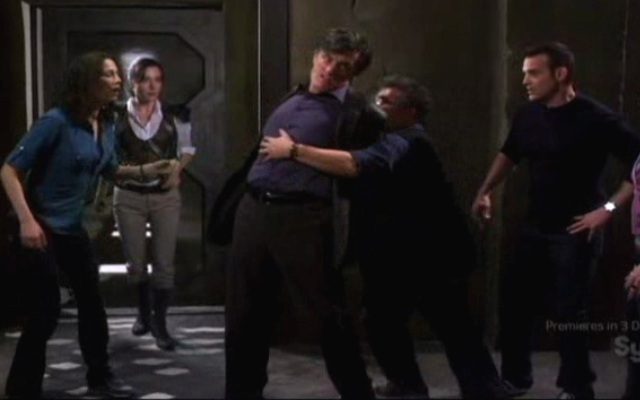 Warehouse 13 S2x01 - Pete Myka MacPherson and Wells