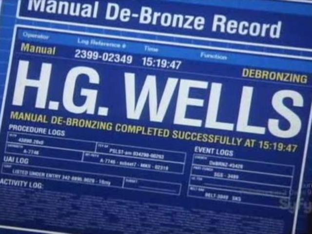 Warehouse 13: Time Will Tell with H.G. Wells!
