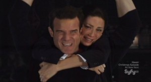 Warehouse 13 S3x13 - Pete and Myka take a ride the warehouse