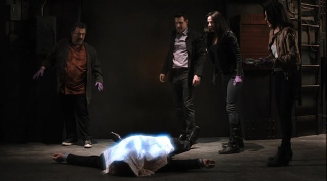 Warehouse 13 S4x01 - The evil is removed from Walter Sykes soul