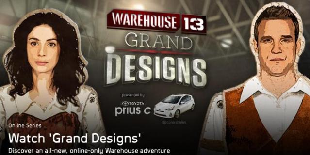 Warehouse 13 - banner - webisodes - Click to learn more at Syfy!
