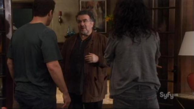 Warehouse 13 S4x02 Pete and Myka confront Artie