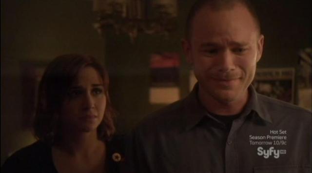 Warehouse 13 S4X08 Steve upset