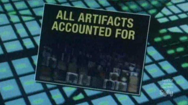 Warehouse 13 S4x09 3 All Artifacts Accounted For