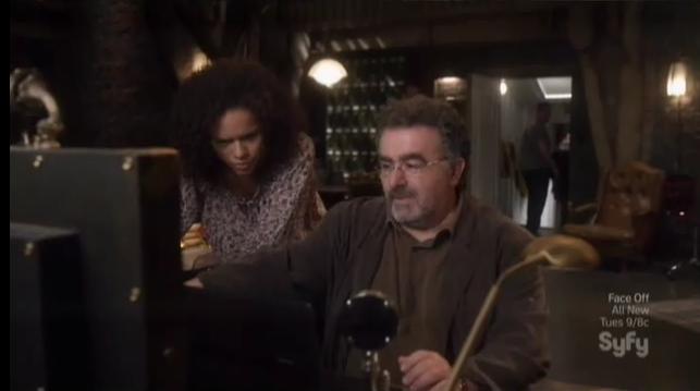 Warehouse 13 S4x09 3 Artie Leena Warehouse13