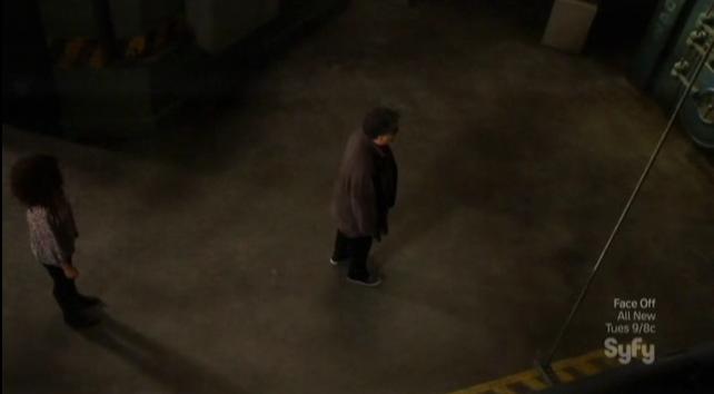 Warehouse 13 S4x09 Artie all alone