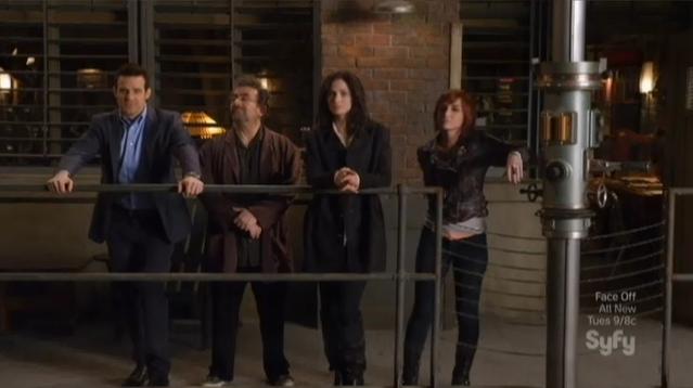 Warehouse 13 S4x09 Pete Artie Myka Claudia WH13